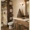 Creative bathroom with soft stone floor to massage your feet 19