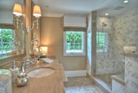 Creative bathroom with soft stone floor to massage your feet 22