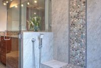 Creative bathroom with soft stone floor to massage your feet 23
