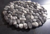 Creative bathroom with soft stone floor to massage your feet 26