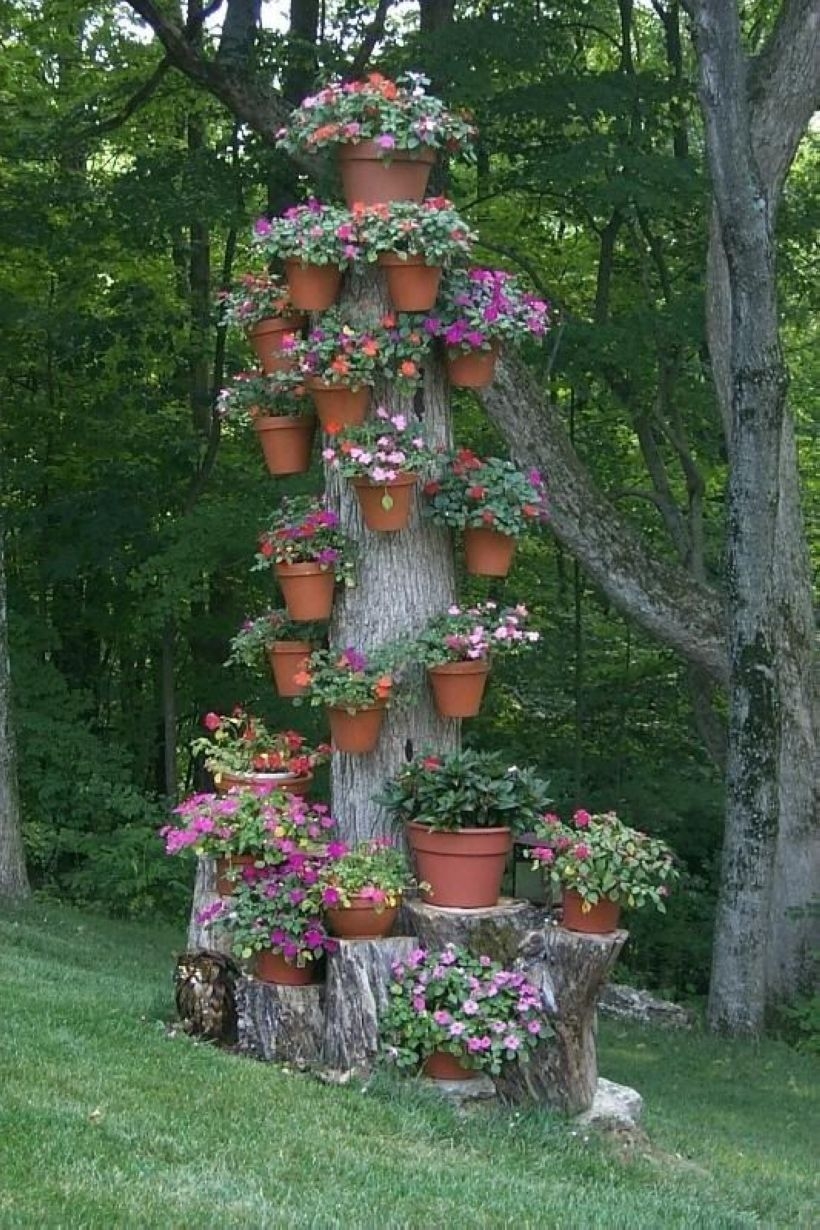 Creative garden potting ideas 14