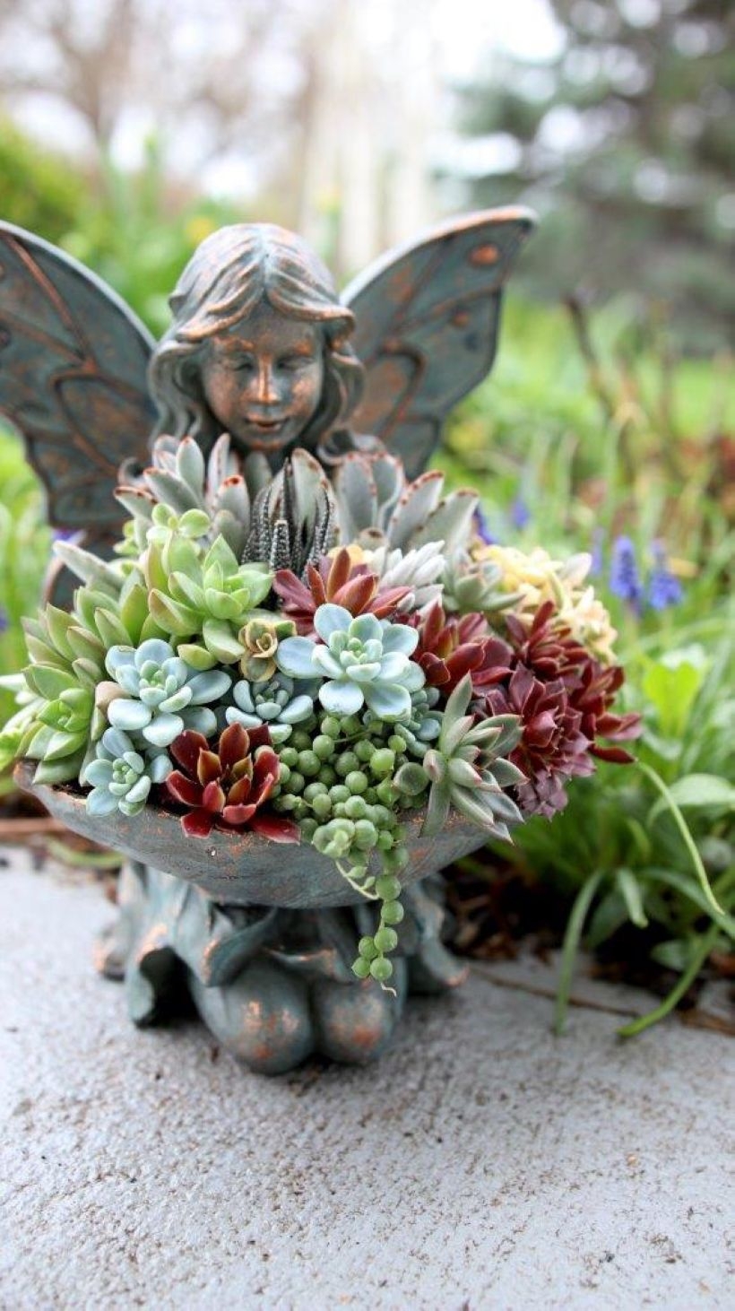 Creative garden potting ideas 16
