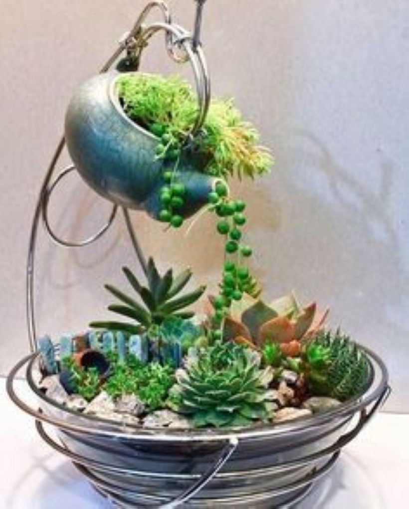 Creative garden potting ideas 29
