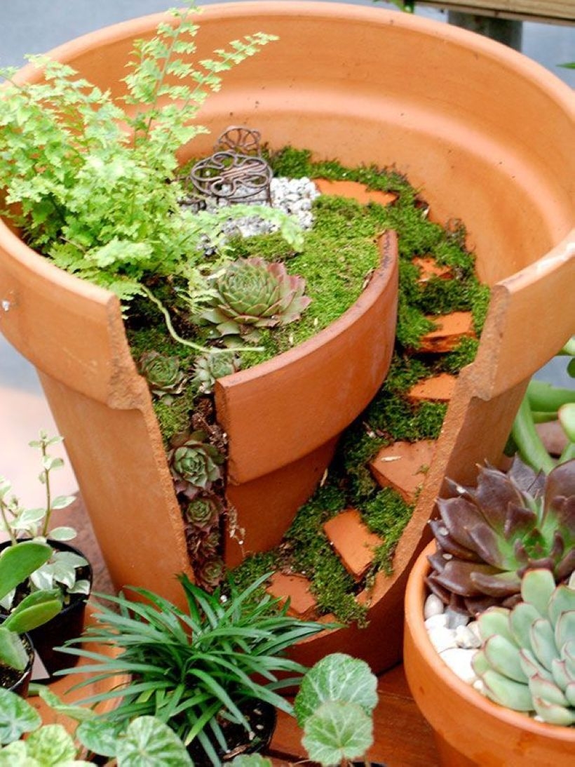Creative garden potting ideas 33
