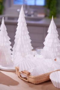 Diy christmas cone trees 06