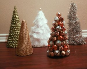 Diy christmas cone trees 24