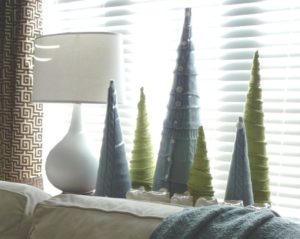 Diy christmas cone trees 37