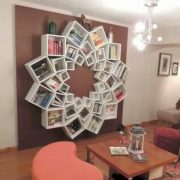 Diy wall shelves ideas for living room decoration 40