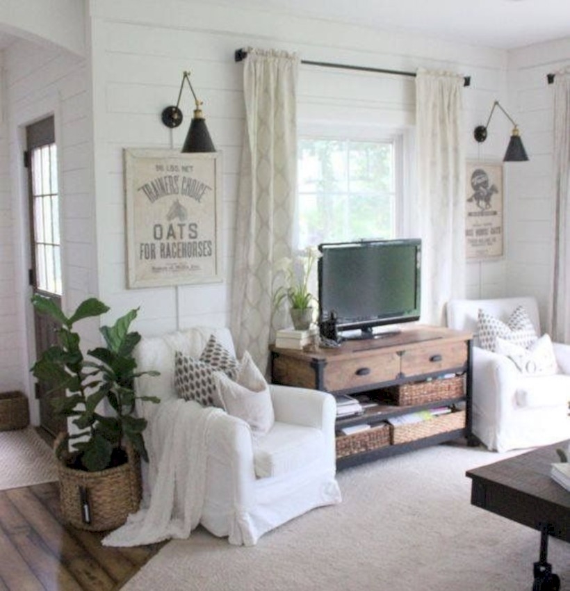 Diy wall shelves ideas for living room decoration 41