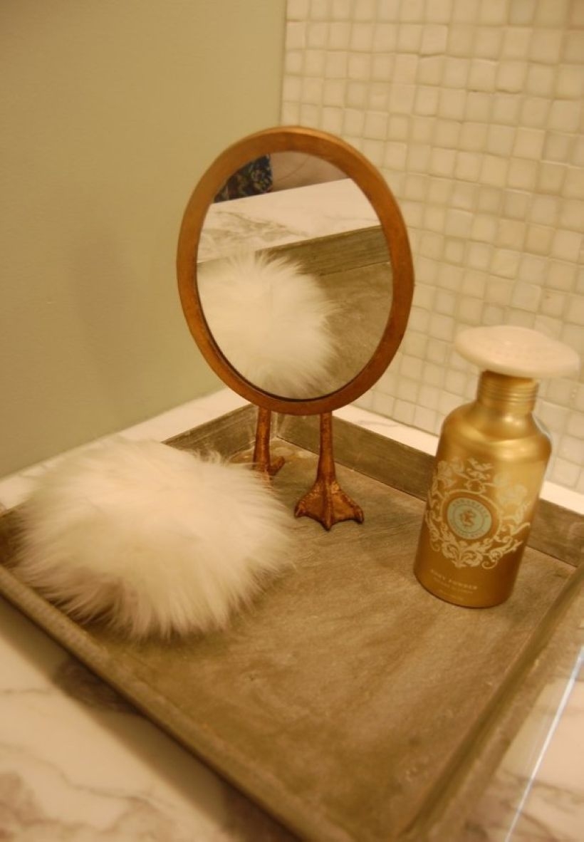 Easy diy footed vanity tray 04