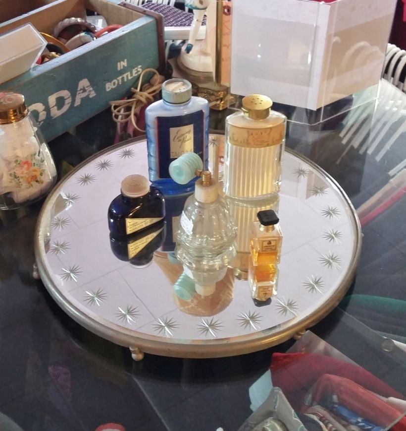 Easy diy footed vanity tray 06