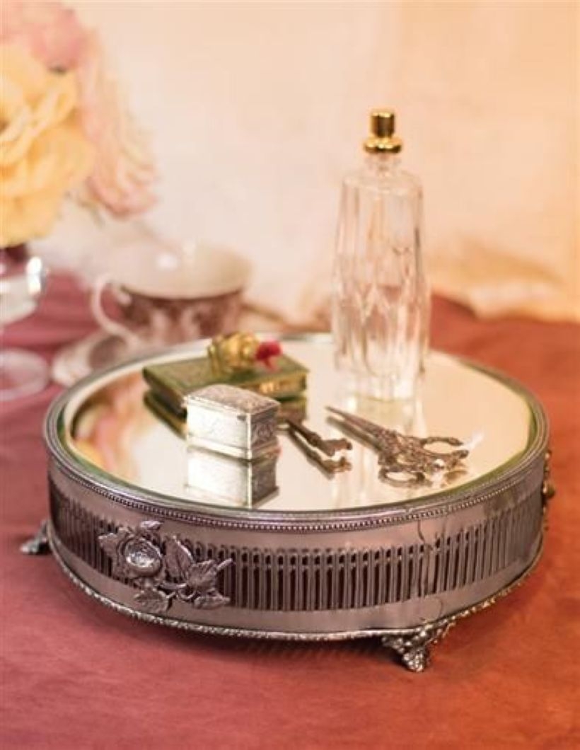 Easy diy footed vanity tray 07