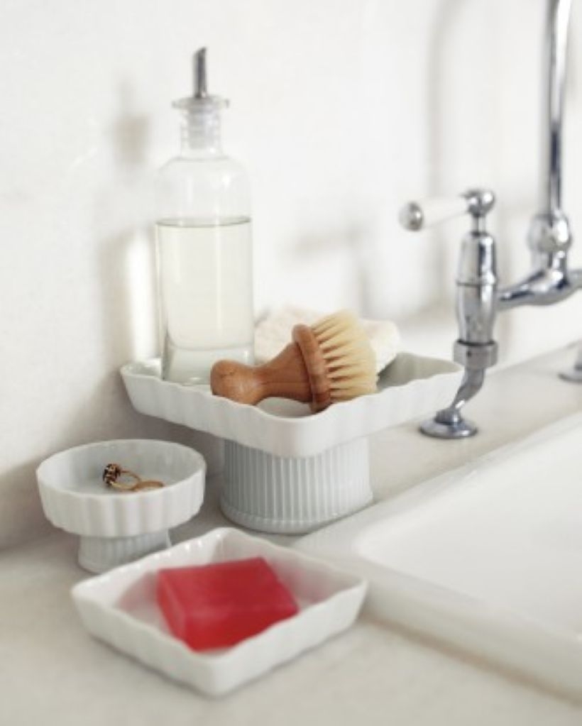 Easy diy footed vanity tray 22