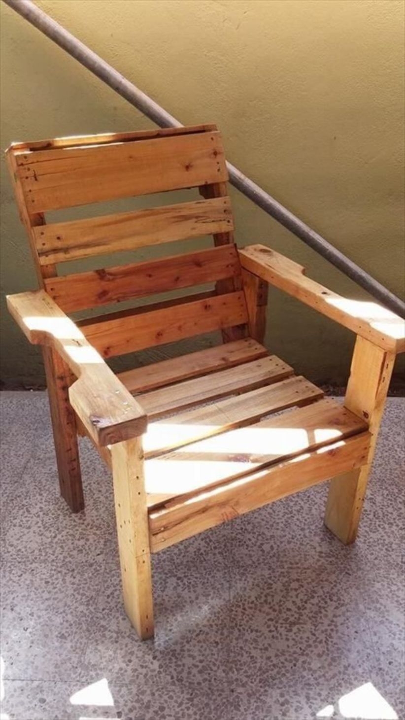Easy pallet furniture projects for beginners 08
