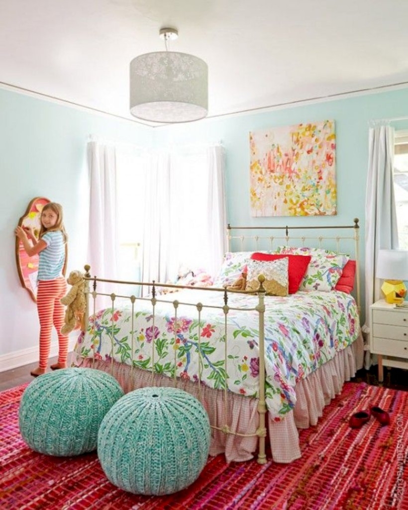 Easy and clever teen bedroom makeover ideas 03