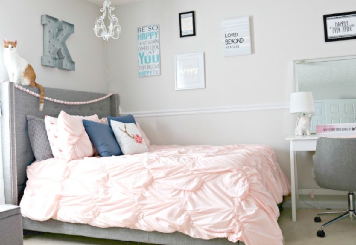Easy and clever teen bedroom makeover ideas 13