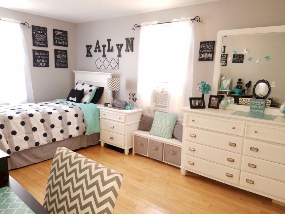 Easy and clever teen bedroom makeover ideas 26