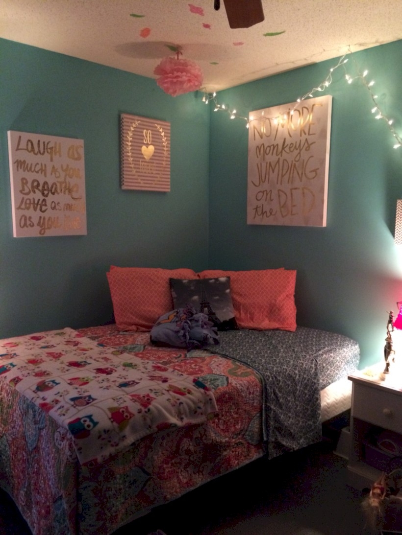 Easy and clever teen bedroom makeover ideas 35