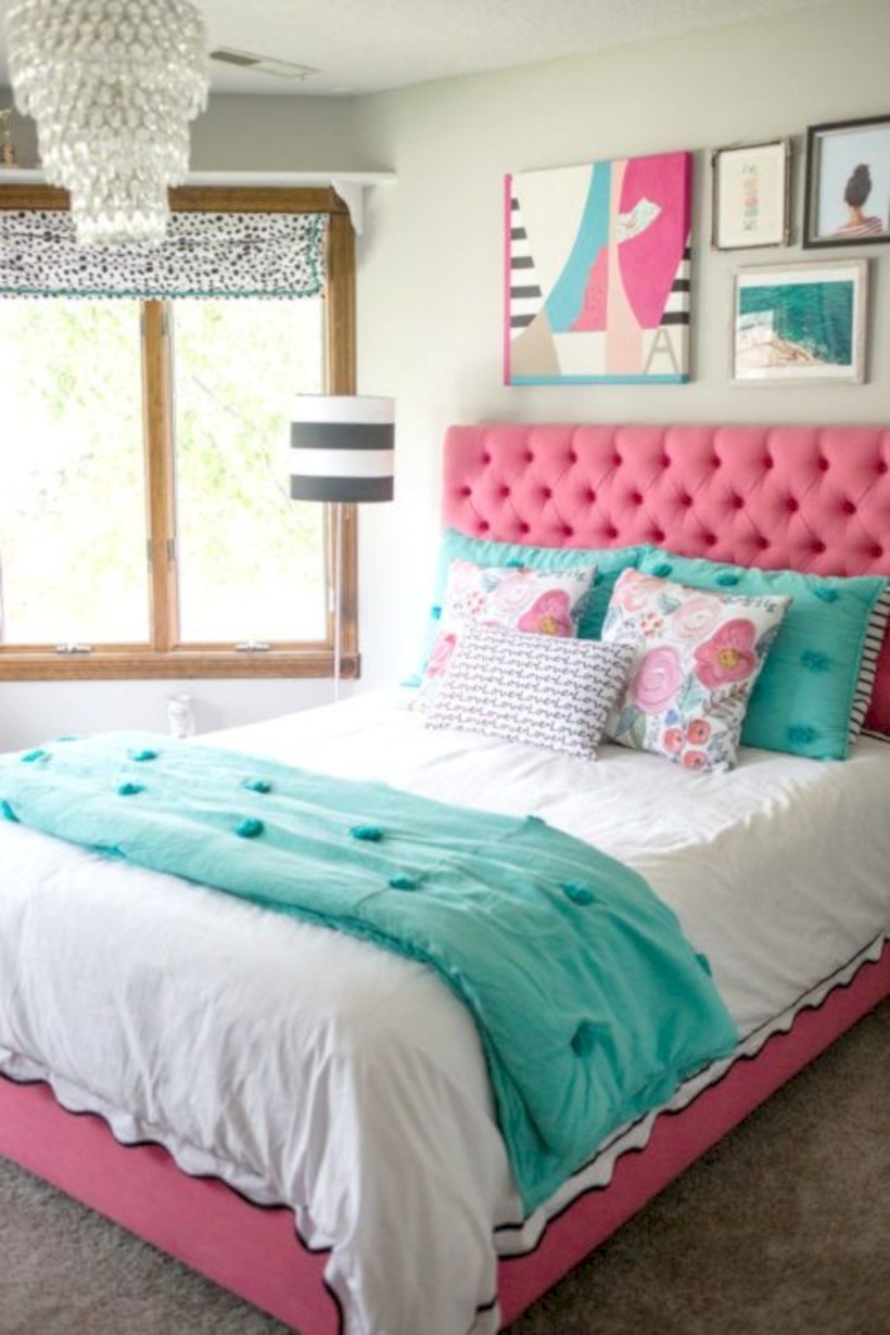 Easy and clever teen bedroom makeover ideas 37