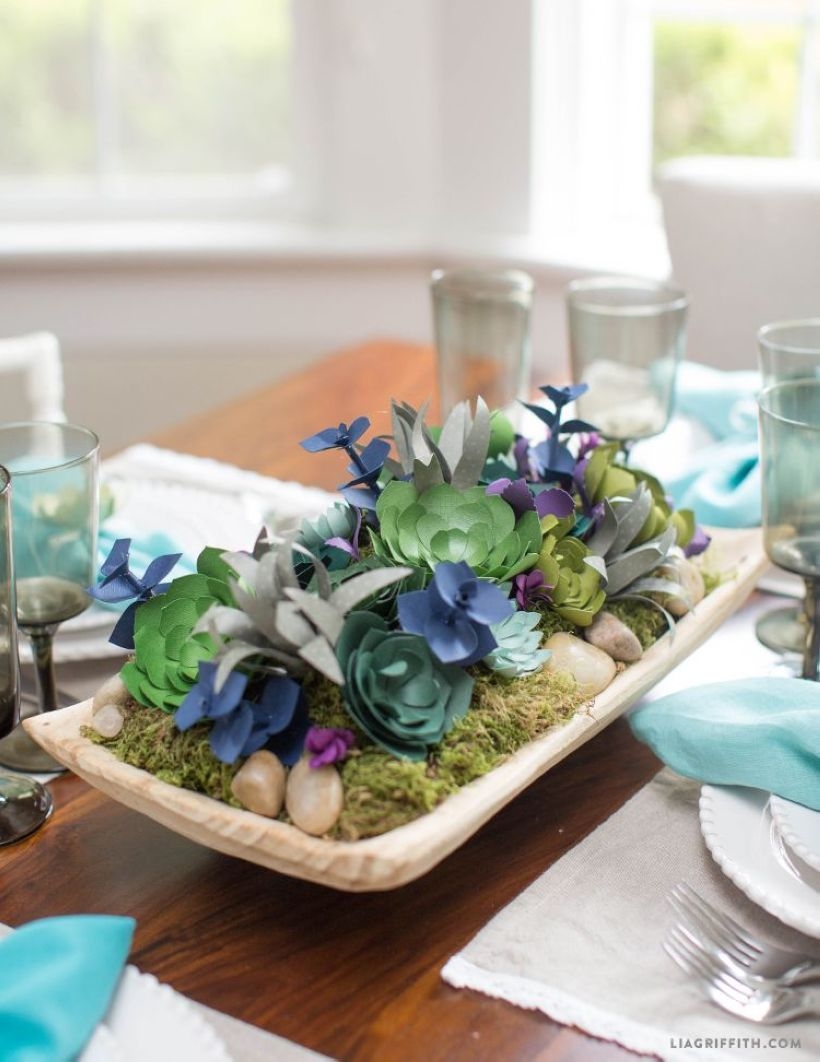 Faux cactus and succulent projects and ideas to decorate your home 02