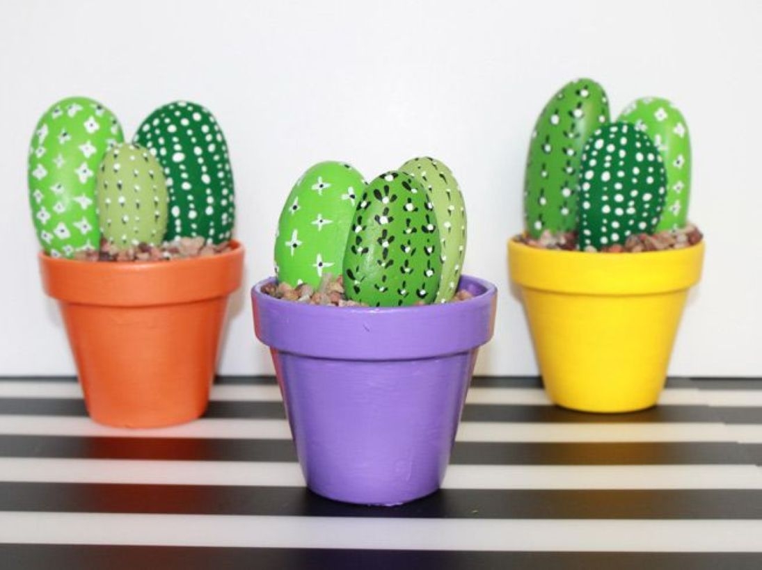 Faux cactus and succulent projects and ideas to decorate your home 03