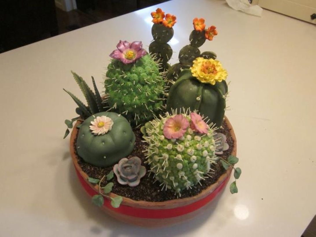 Faux cactus and succulent projects and ideas to decorate your home 06