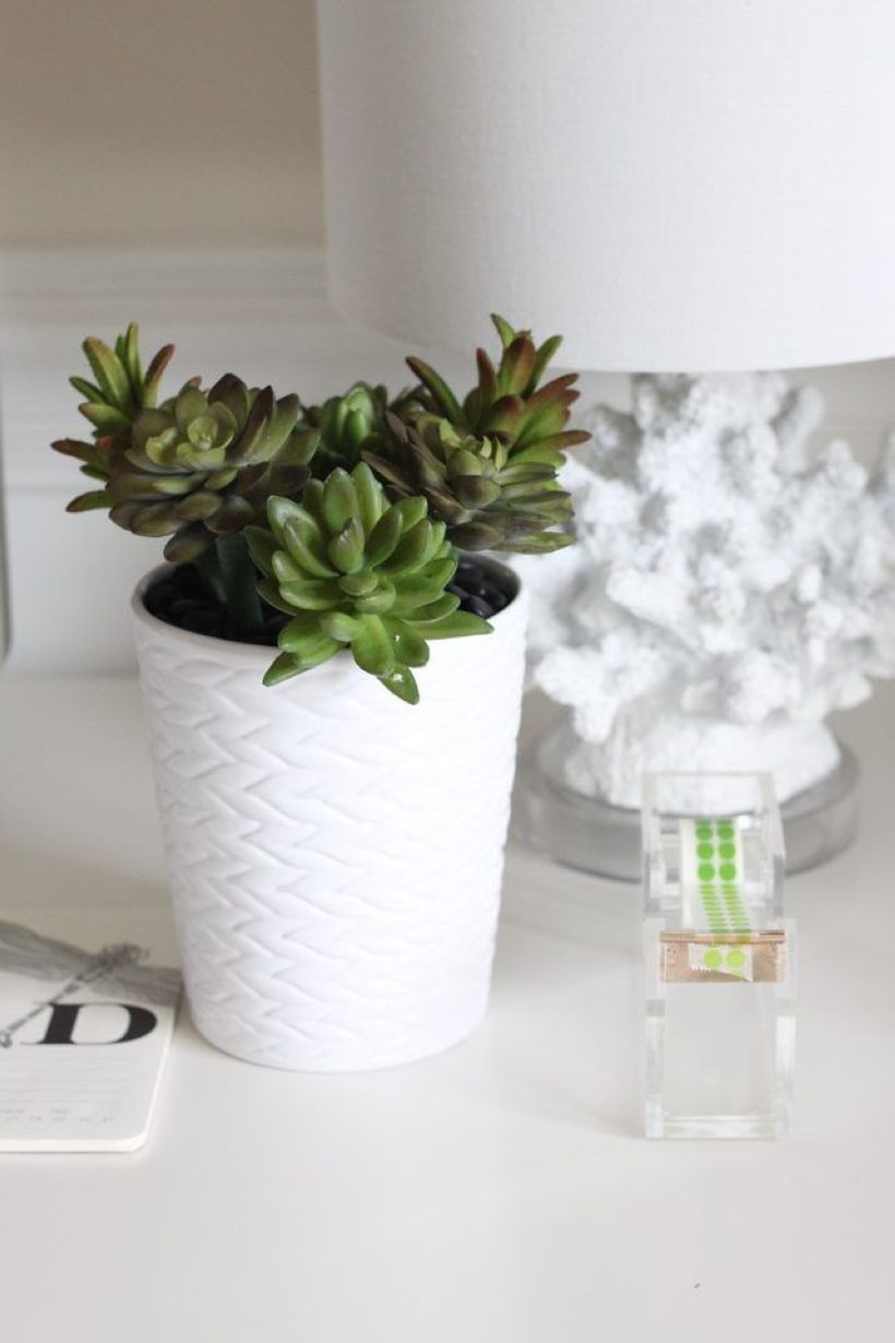 Faux cactus and succulent projects and ideas to decorate your home 16