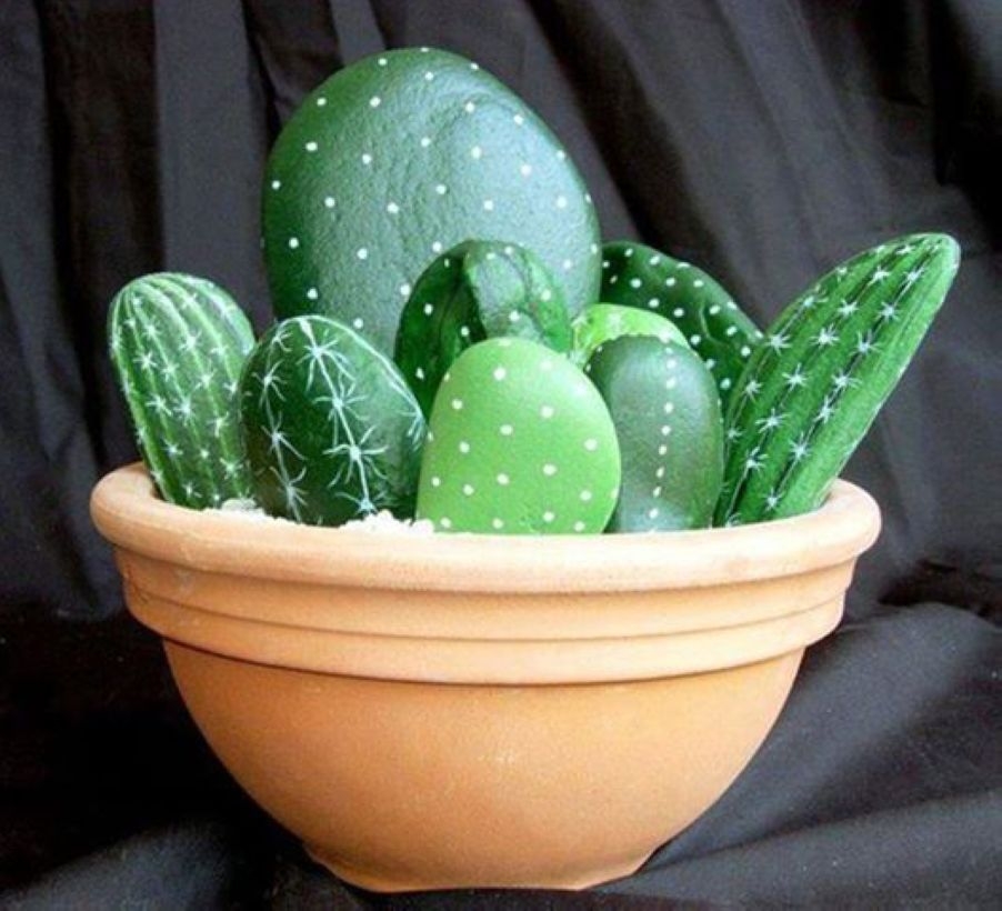 Faux cactus and succulent projects and ideas to decorate your home 38