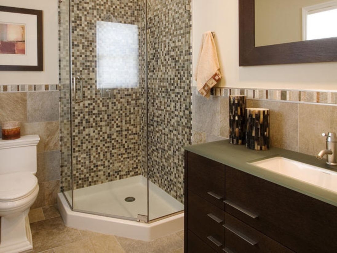 38 Half Wall Shower For Your Small Bathroom Design Ideas ~