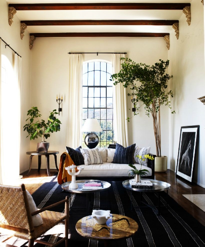 High ceilings accent wall with traditional and classic look 17