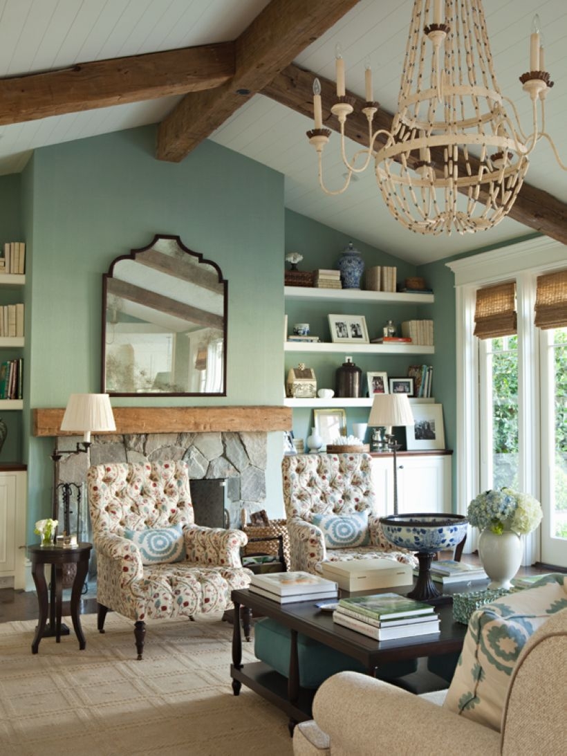 High ceilings accent wall with traditional and classic look 32