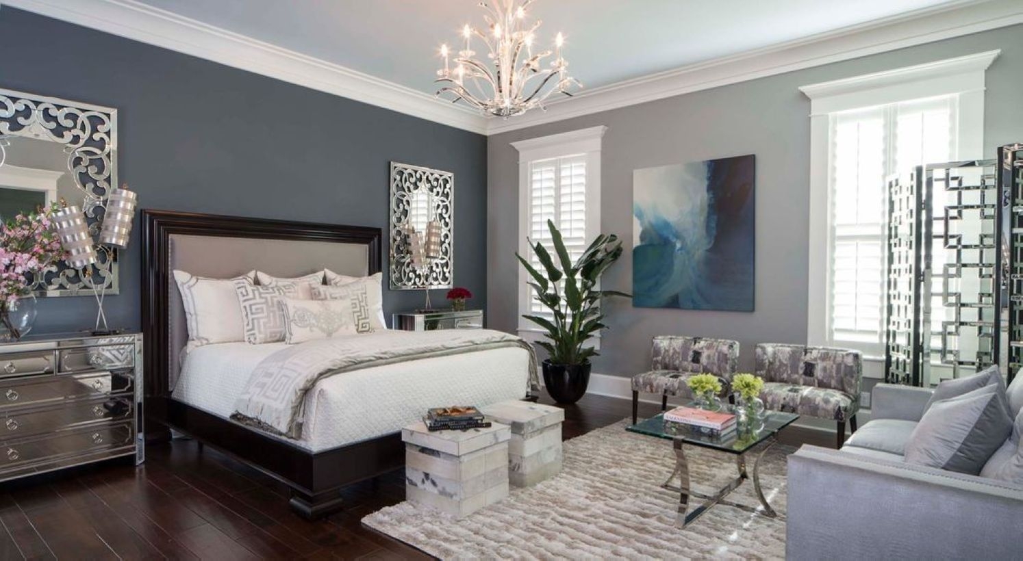 High ceilings accent wall with traditional and classic look 45