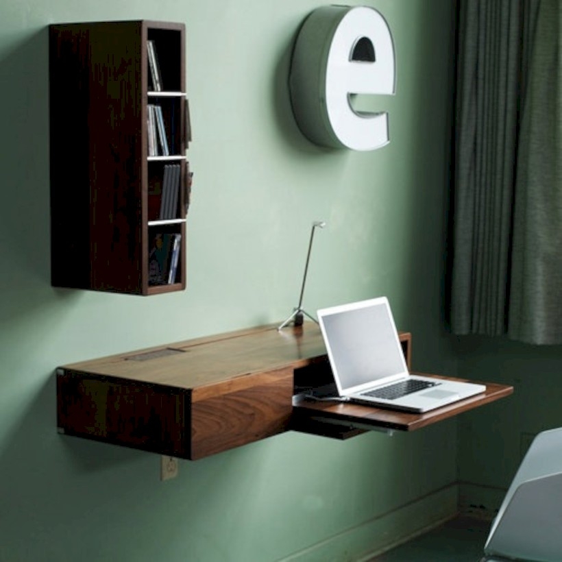 Neat and clean minimalist workspace design ideas for your home 08