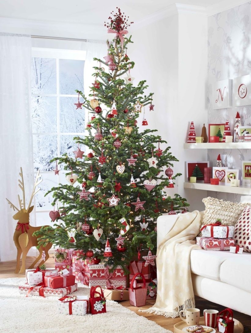 Non-traditional christmas tree to give to your home 04