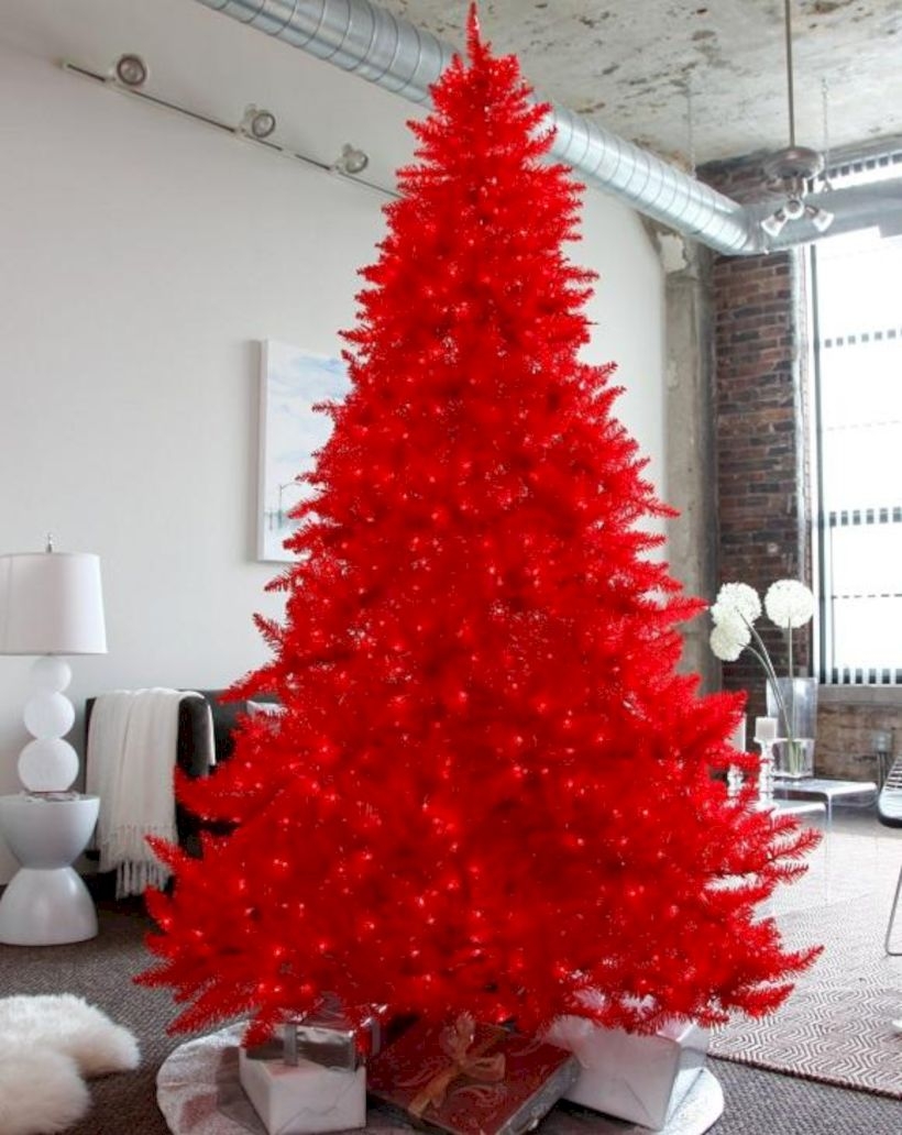 Non-traditional christmas tree to give to your home 05