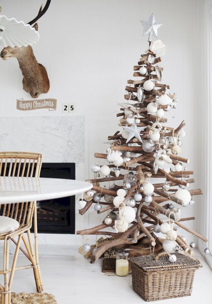 Non-traditional christmas tree to give to your home 07
