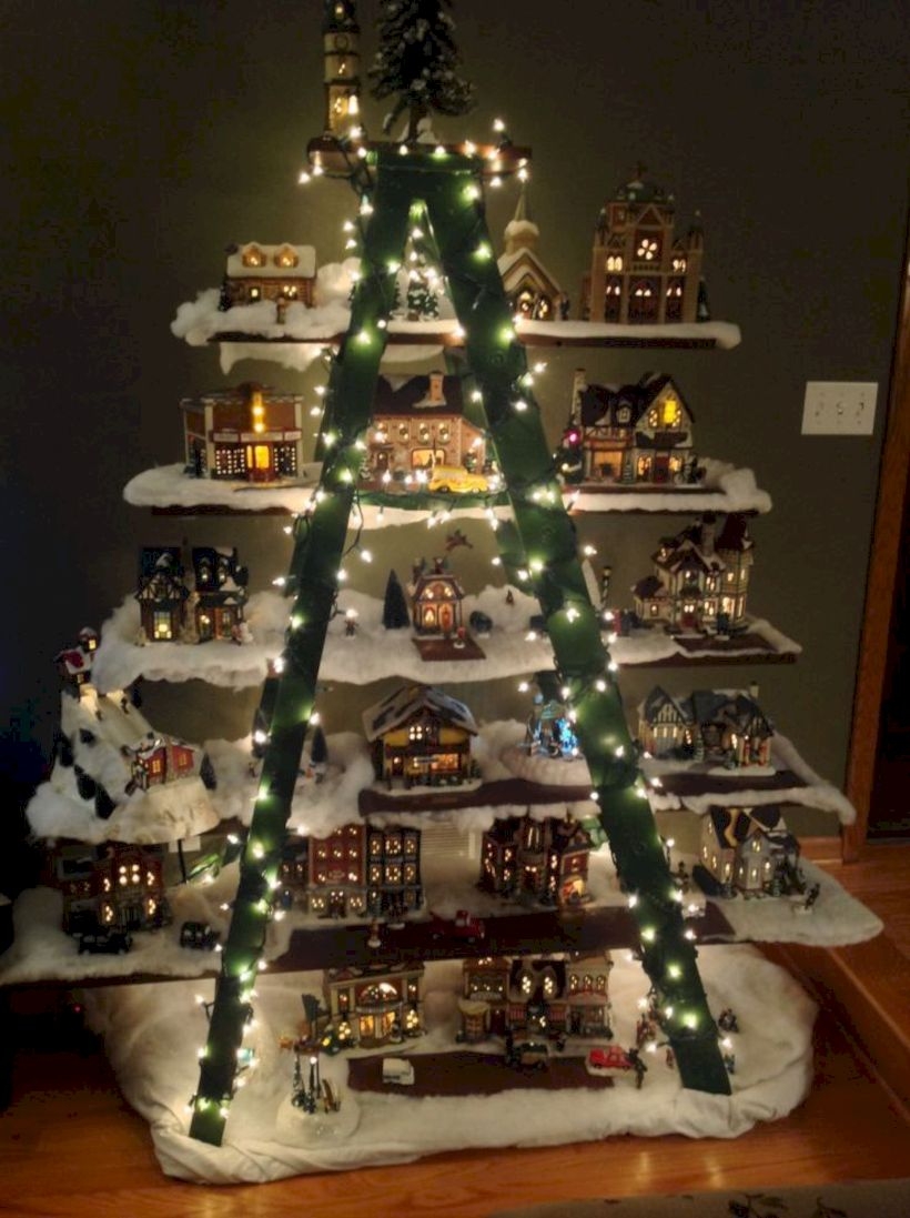 Non-traditional christmas tree to give to your home 09