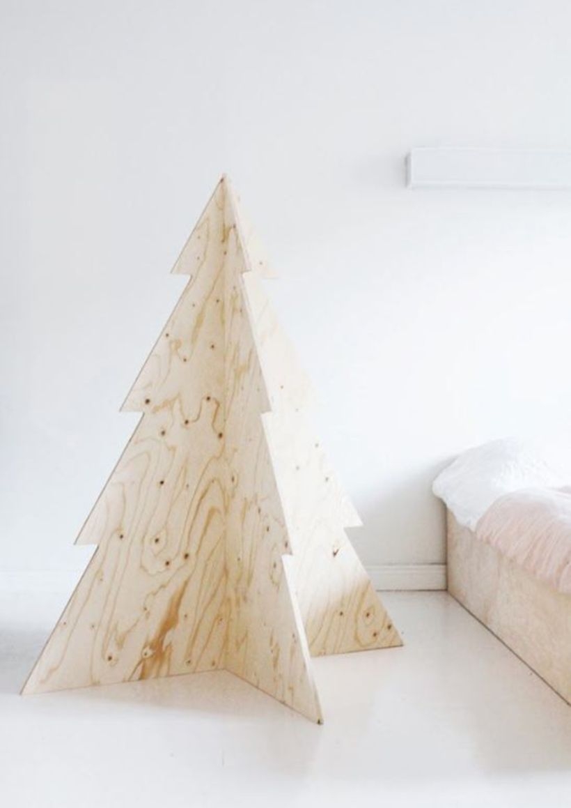 Non-traditional christmas tree to give to your home 11