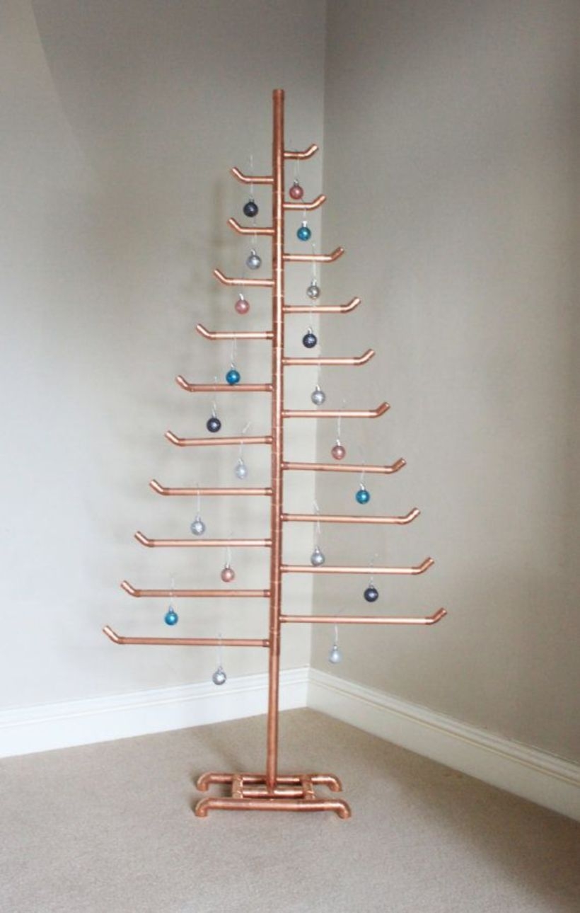 Non-traditional christmas tree to give to your home 25