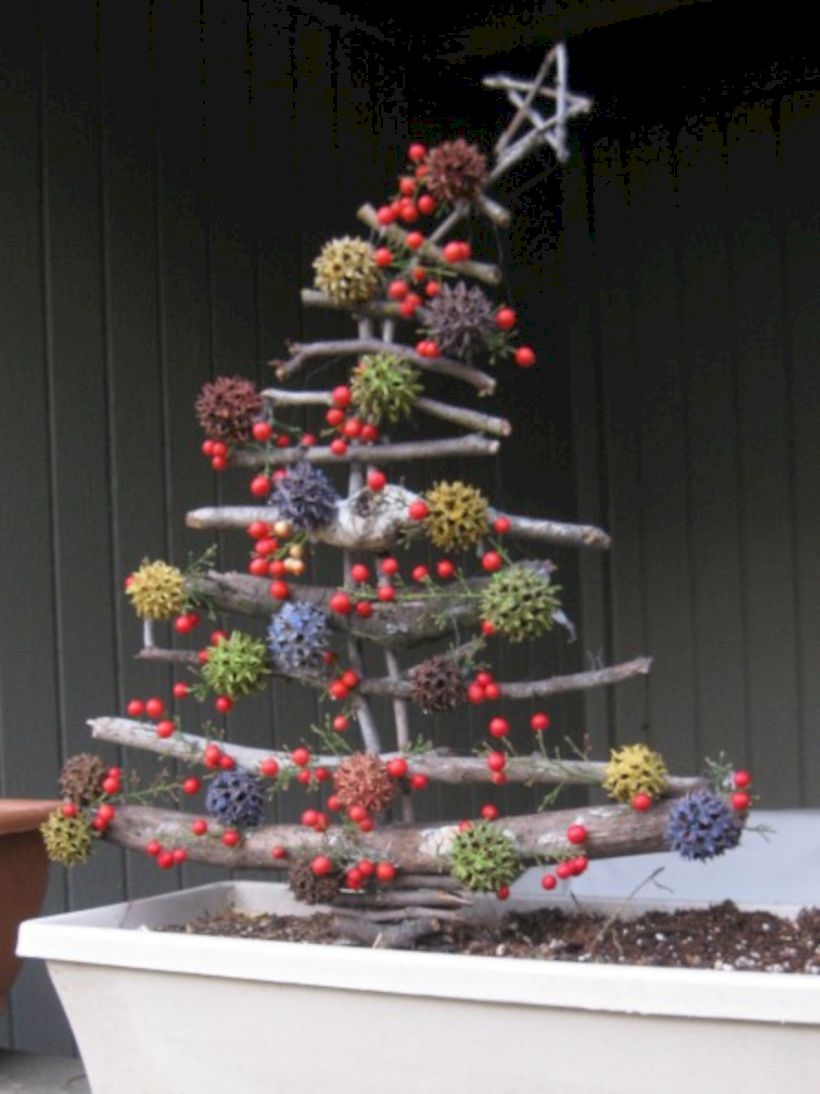 Non-traditional christmas tree to give to your home 36