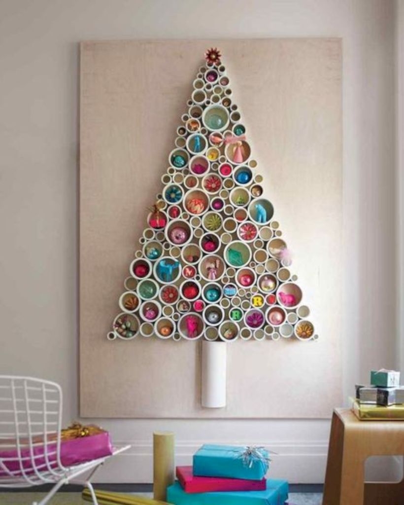 Non-traditional christmas tree to give to your home 38