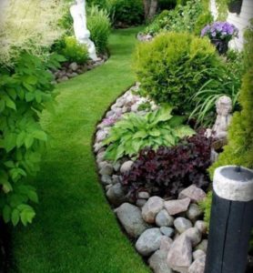 Outdoor garden decor landscaping flower beds ideas 03