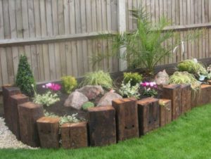 Outdoor garden decor landscaping flower beds ideas 10