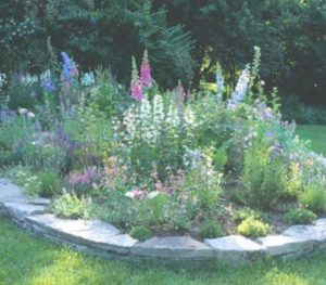 Outdoor garden decor landscaping flower beds ideas 16