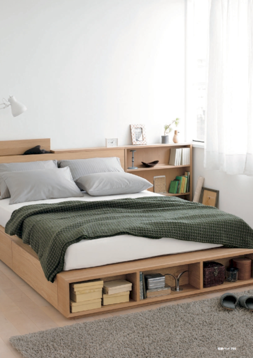 Raised platform bed to define your sleep space easily 02