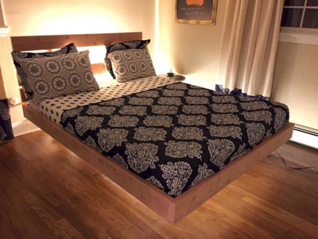 Raised platform bed to define your sleep space easily 07