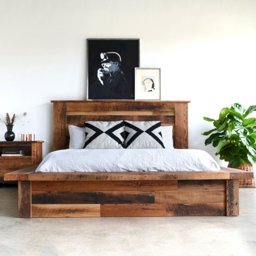 Raised platform bed to define your sleep space easily 09