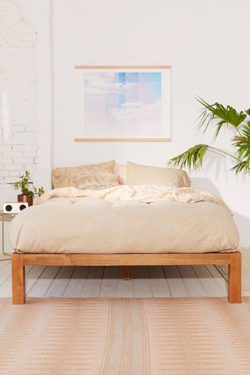 Raised platform bed to define your sleep space easily 12