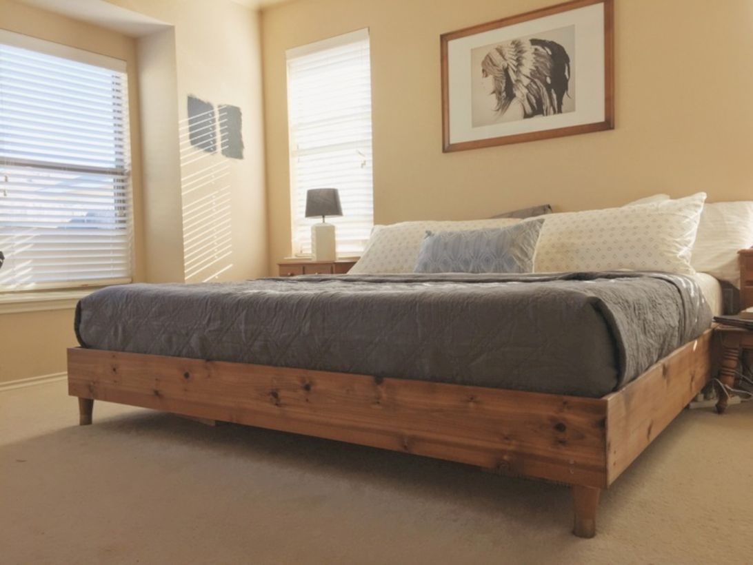Raised platform bed to define your sleep space easily 28
