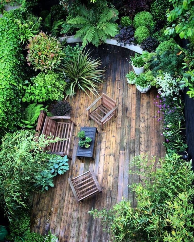 Shabby chic and bohemian garden ideas 15